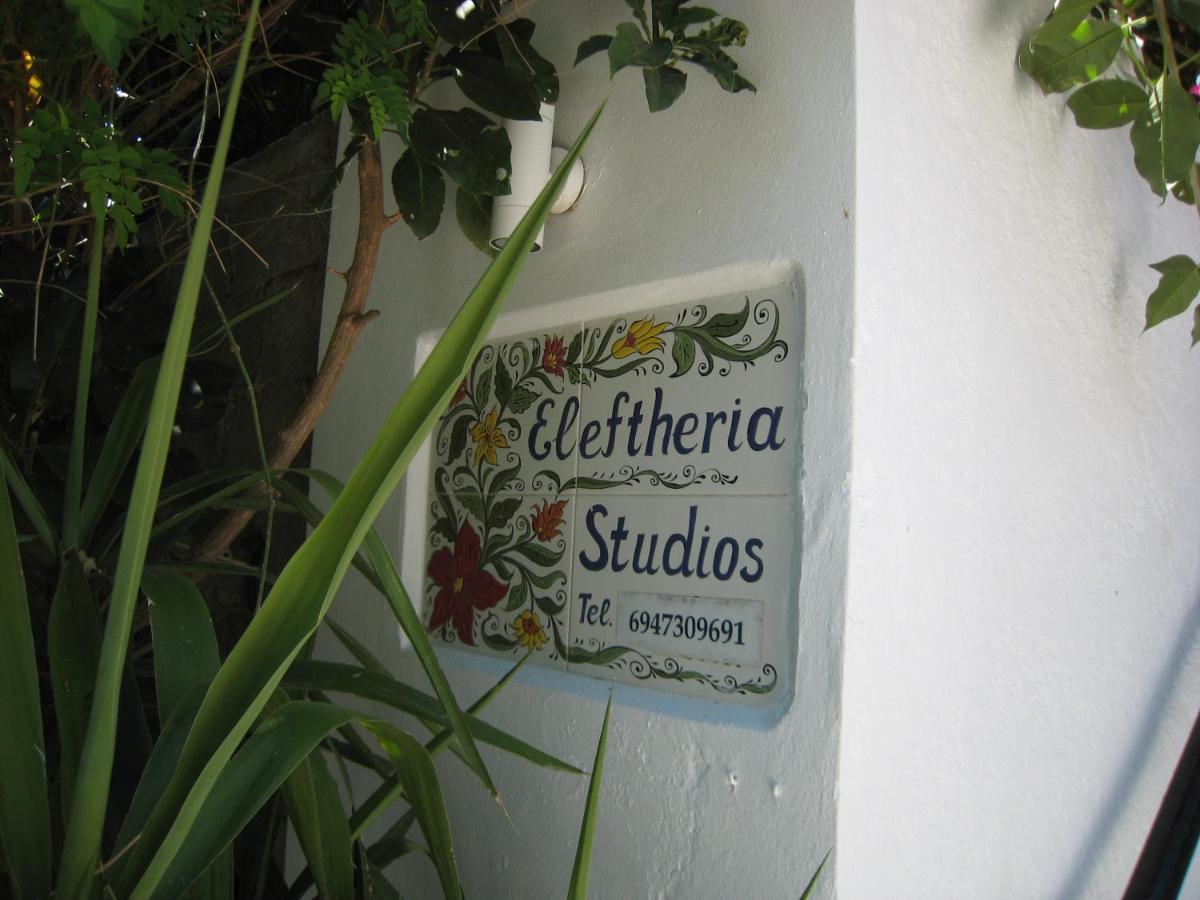 Eleftheria Lindian Studios I Líndosz Kültér fotó